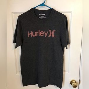 Mens Hurley t shirt in gray and in size M